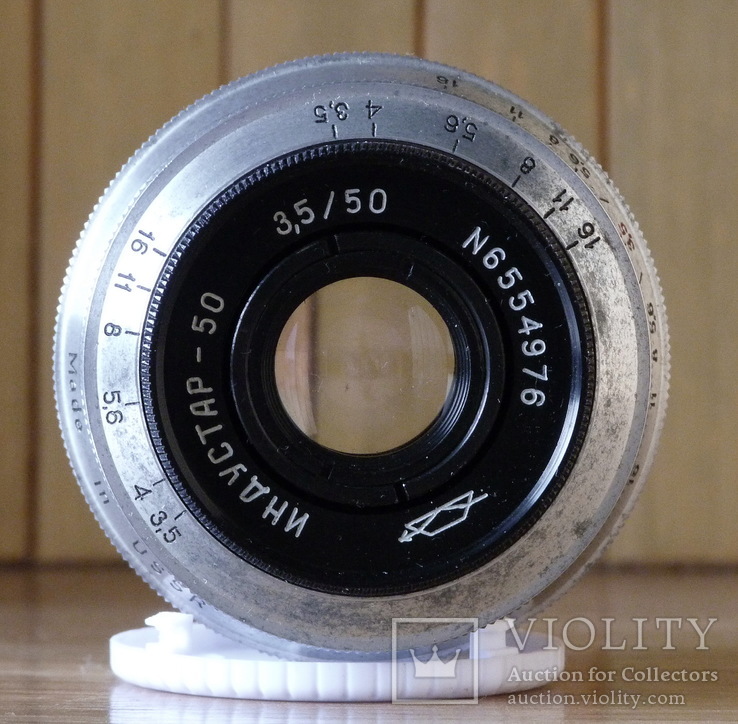 Индустар-50 3,5/50  М39 Дальномерный нескладывающийся вариант (Зоркий, ФЭД, Leica), фото №6