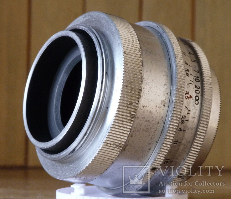 Индустар-50 3,5/50  М39 Дальномерный нескладывающийся вариант (Зоркий, ФЭД, Leica), фото №7