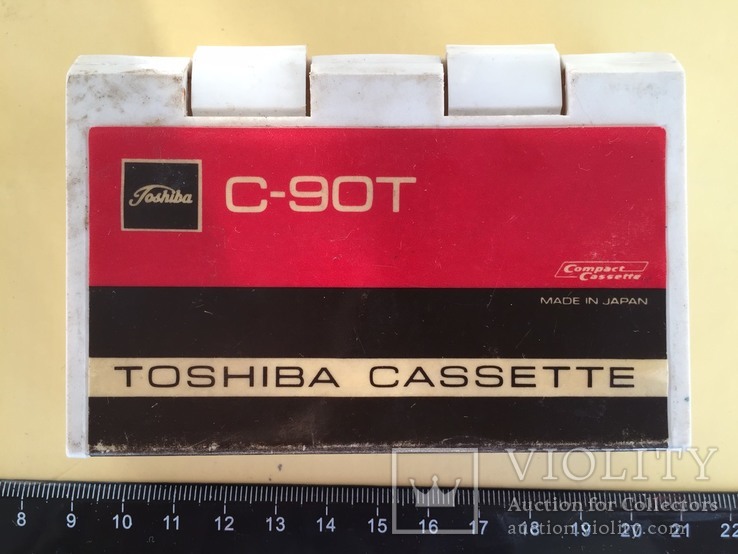 TOSHIBA C-90T подкассетник, фото №2