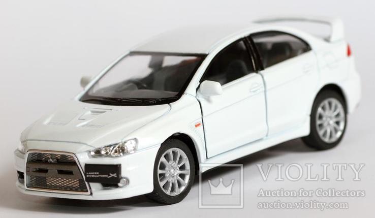 1:36 Kinsmart 2008 Mitsubishi Lancer Evolution X, фото №2