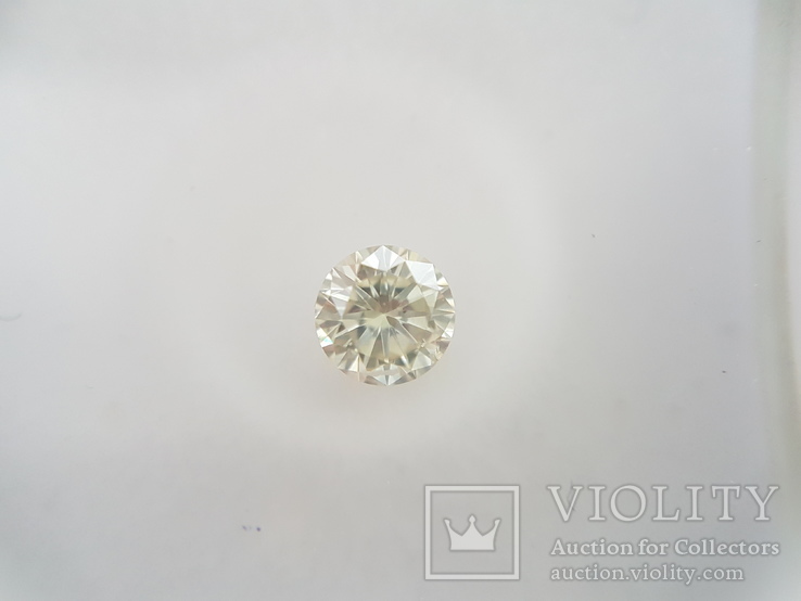 Природный бриллиант 0,33 карат с сертификатом, фото №2