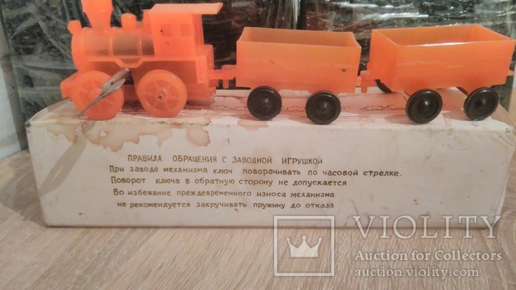 Заводная игрушка Поезд, фото №4