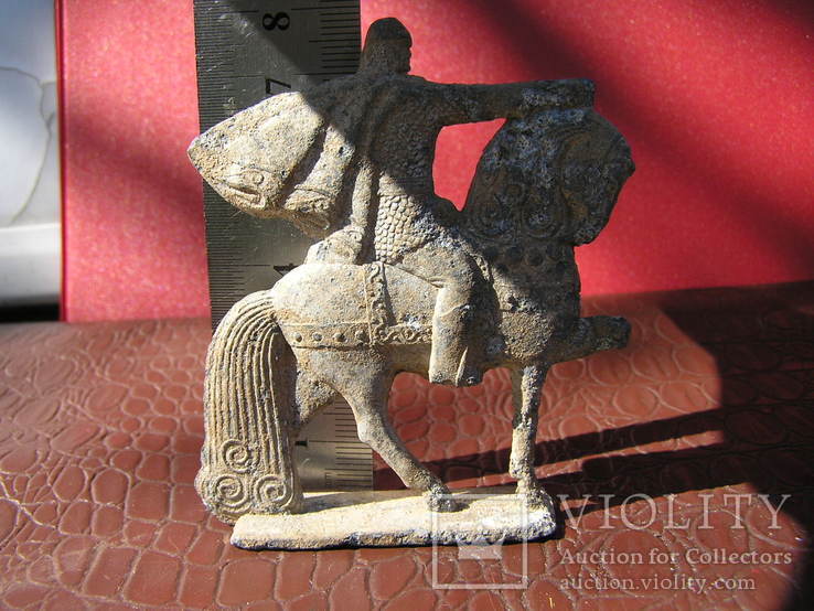 Фигурка "Богатырь на коне", фото №3