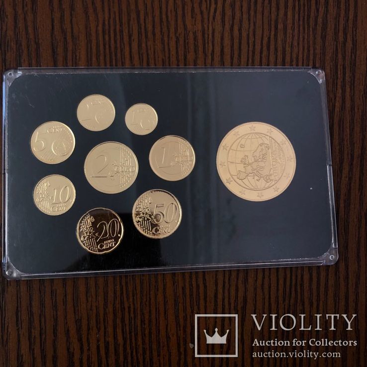 Набір  монет Нідерланди. Позолота., фото №3