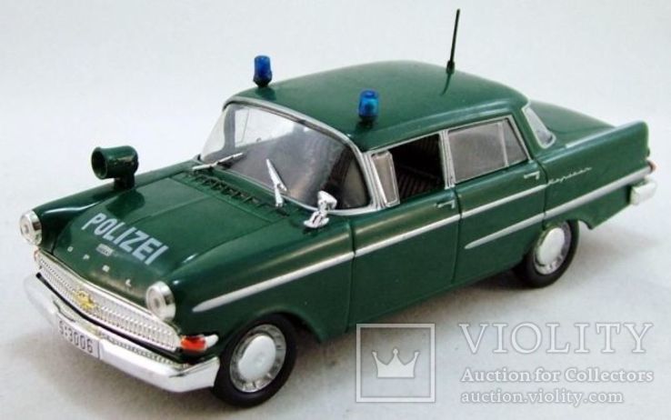 Полицейские машины мира №6, Opel Kapitan полиция Германии.Лот №2