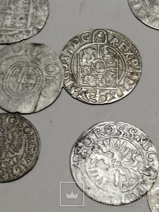 Средневековые монеты 14 шт, фото №4
