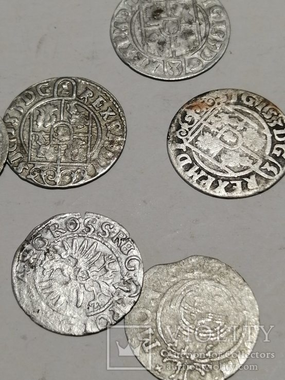 Средневековые монеты 14 шт, фото №5
