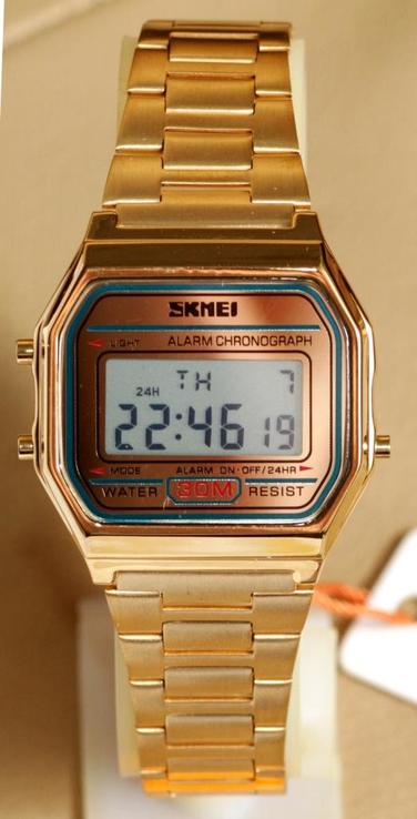 Часы Skmei DG1123 Gold BOX (DG1123BOXGD), numer zdjęcia 3