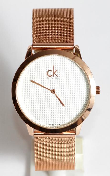 Наручные часы Calvin Klein K3M2212Y с золотым ремешком, numer zdjęcia 2