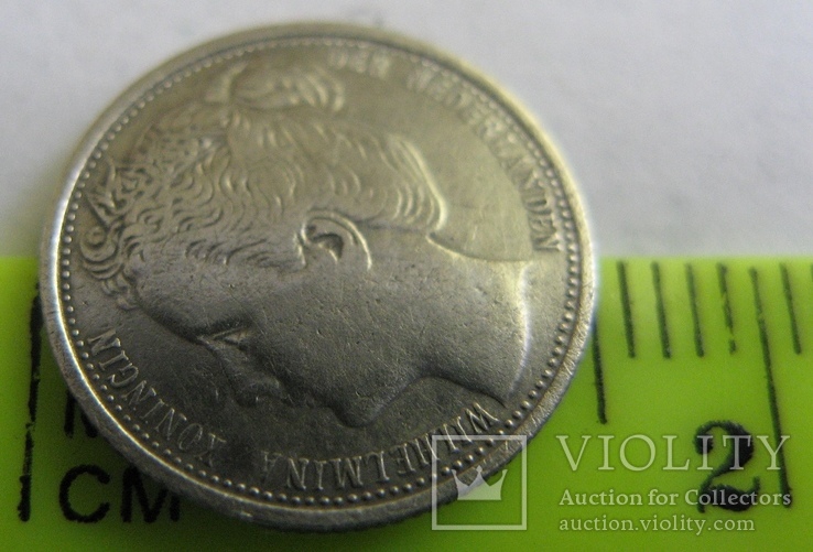 Нидерланды, 10 центов 1903 WILLEMINA - "Большая голова", фото №4