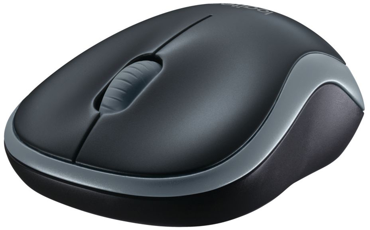 Беспроводная мышь (мышка) Logitech M185 Wireless Grey (910-002238), фото №3
