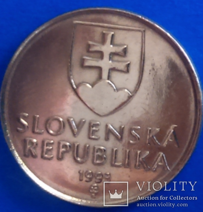 Словаччина 1 крона 1993 р, фото №3