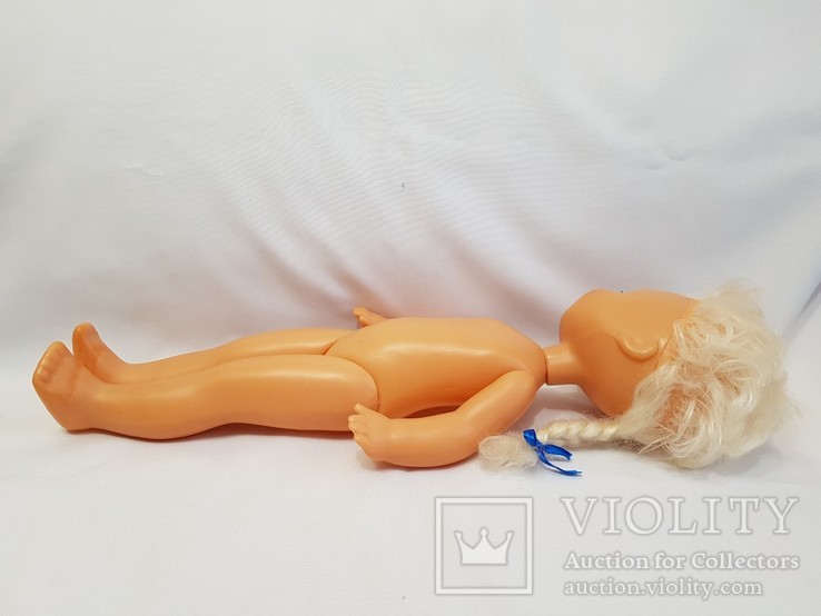 Кукла СССР клеймо ДЗИ 44 см. на резинках, фото №9