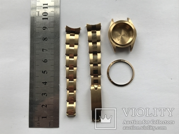 Золотой корпус и браслет от ROLEX, фото №3