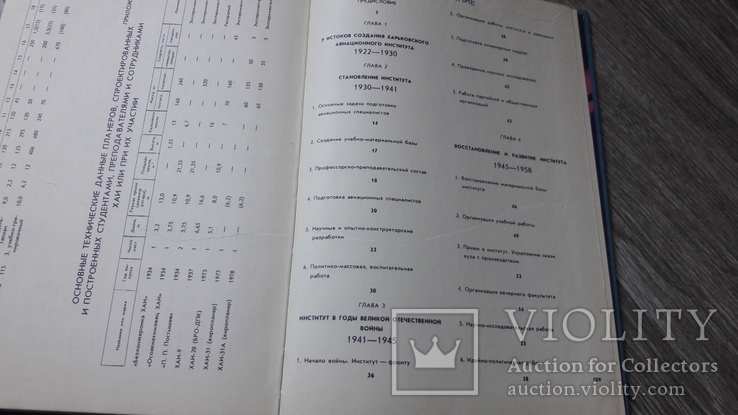 Харьковский Авиаціонній институт 1930 1990 ХАИ Харьков очерк истории авиация 60 лет, фото №7