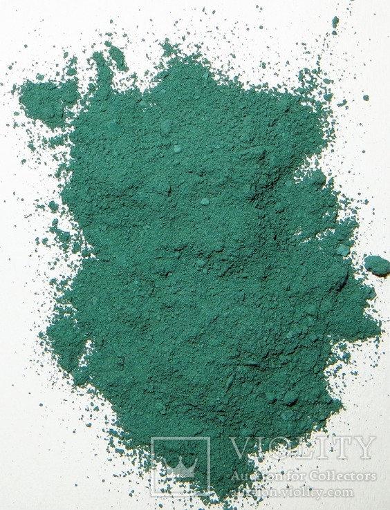 Селадонит.природный пигмент для минеральных красок.20 грамм, фото №3