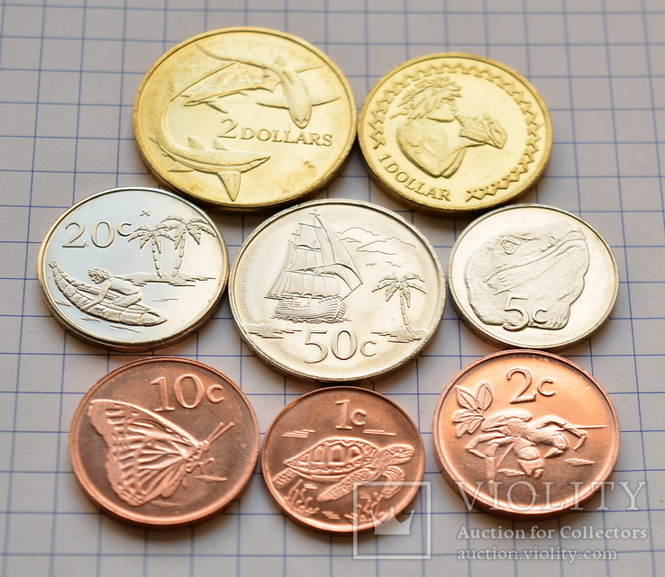 Токелау, набор монет 8 шт, 2017, анц, фото №5