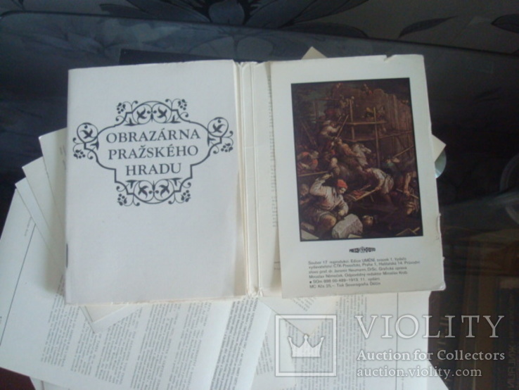 Набор откр. 17шт. Прага. Живопись, фото №9