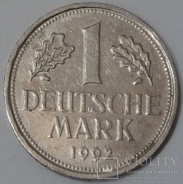 Німеччина 1 марка, 1992 A
