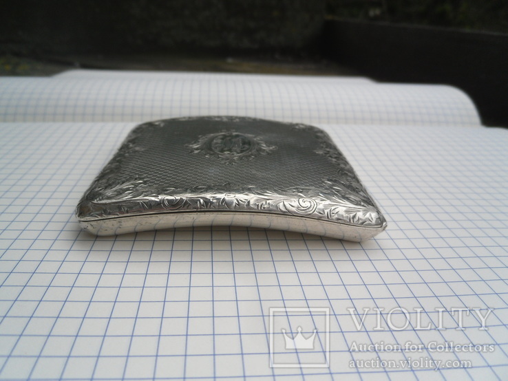 Портсигар серебро 925, фото №8