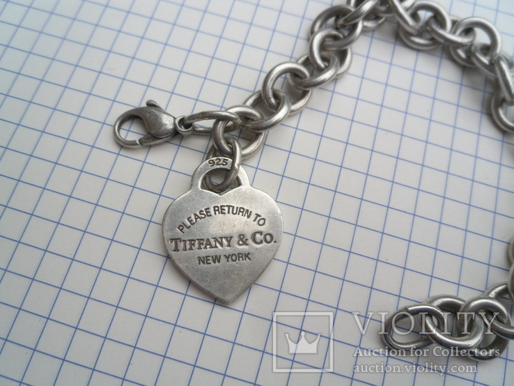 Браслет Tiffany серебро 925, фото №3