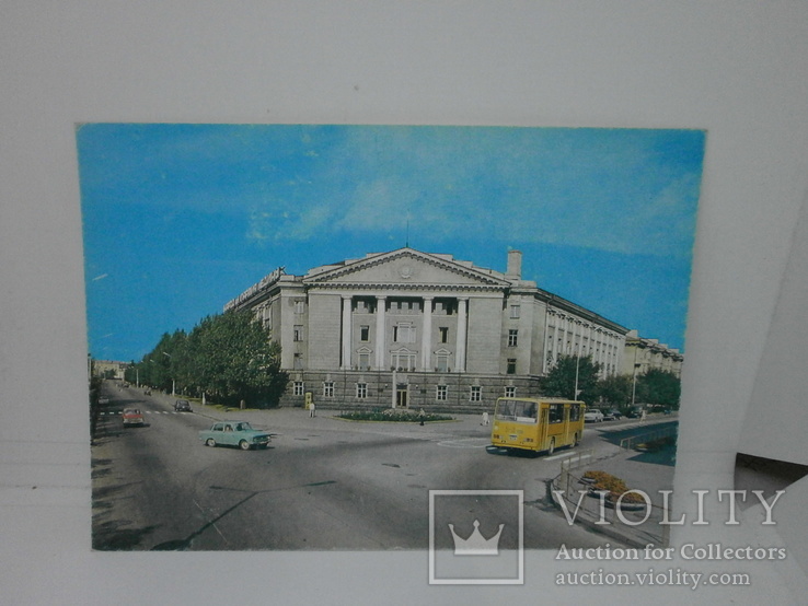 Открытка 1979 Петрозаводск. Здание Гор Совета, фото №2
