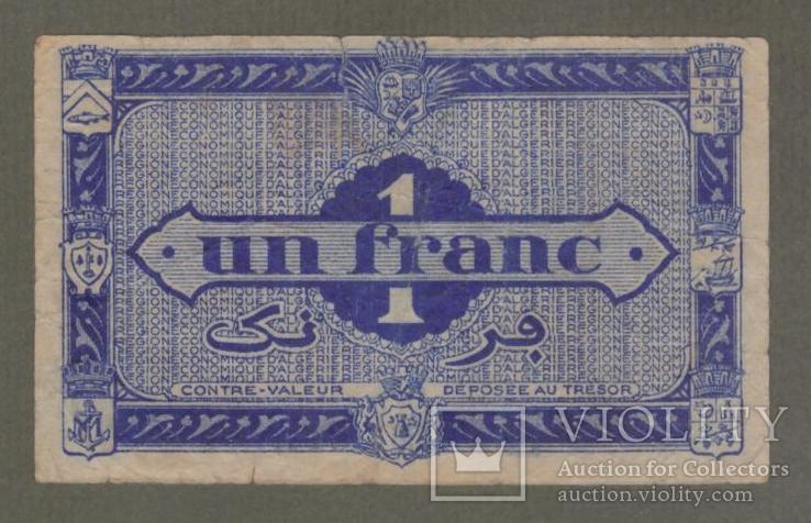 Алжир. 1 франк 1944, фото №3