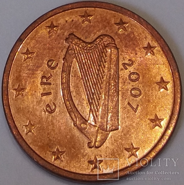 Ірландія 5 євроцентів, 2007