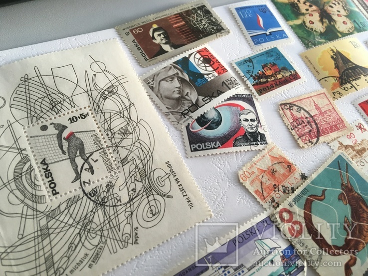 Почтовые марки Польши - 40 шт, фото №4