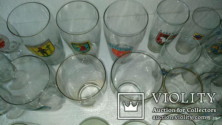Коллекция пивных бокалов: ГДР, Чехословакия. 70-80 года прошлого века., фото №4