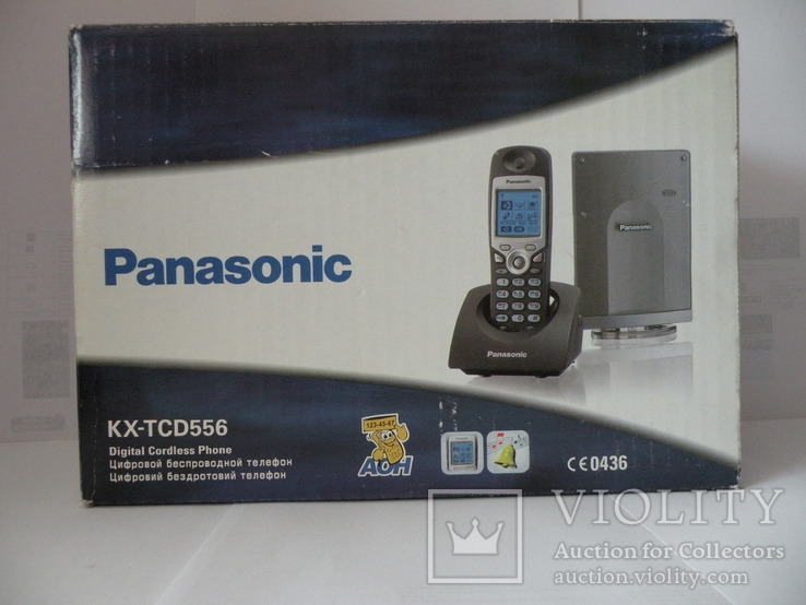 Радиотелефон Panasonic KX-TCD556, фото №2