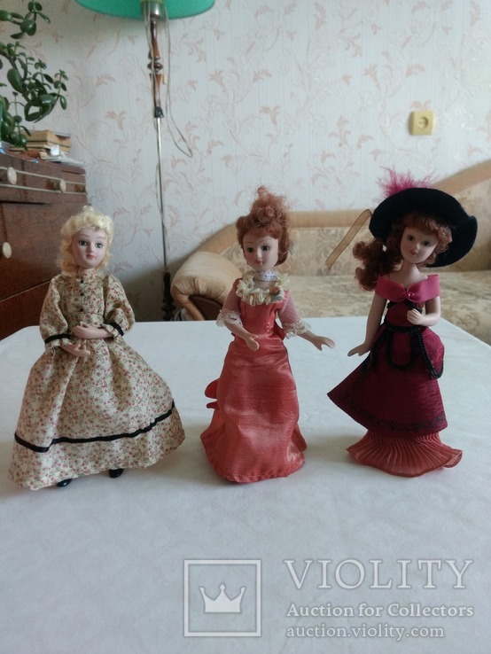 Куклы Deagostini, из серии "Дамы эпохи"
