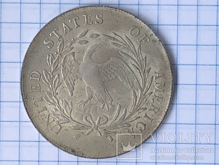 1 доллар 1795 год копия, фото №7