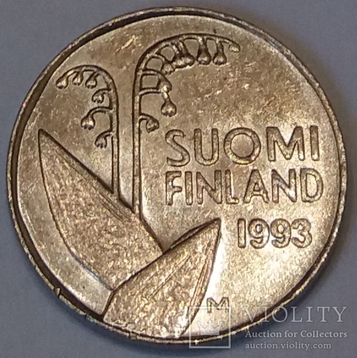 Фінляндія 10 пенні, 1993