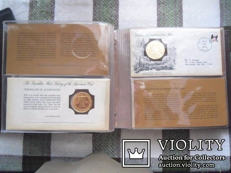Коллекция медалей Franklin Mint History of the United States, фото №5