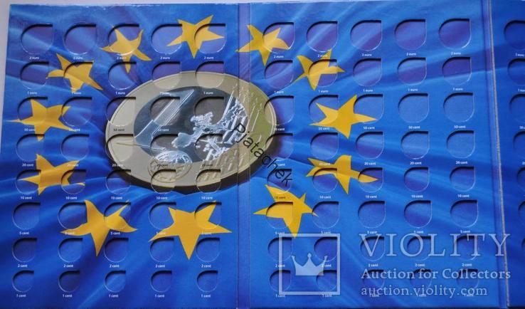 Альбом для обиходных монет Евро, 30 стран, 2 тома, фото №4