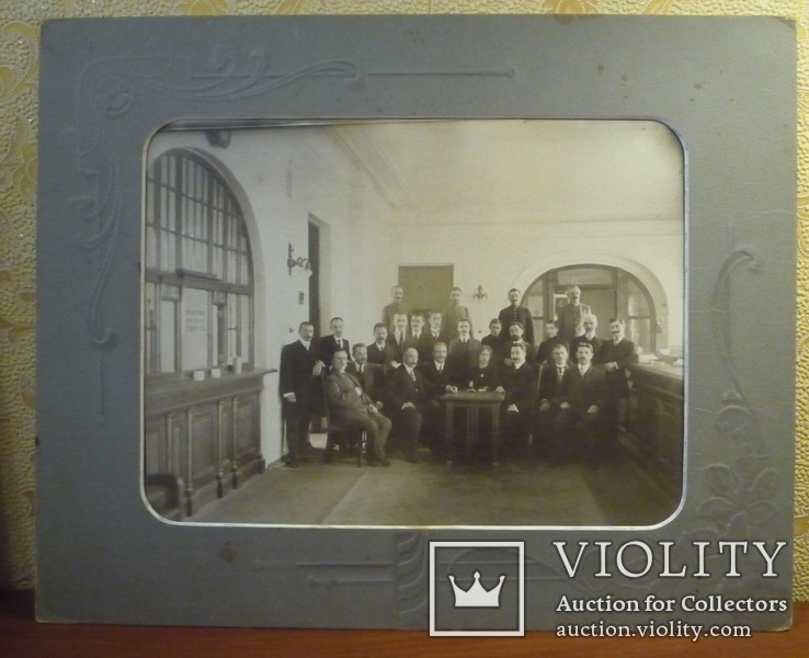 Большое фото Банкиров Сумского Орловского Банка 1913 год, photo number 4