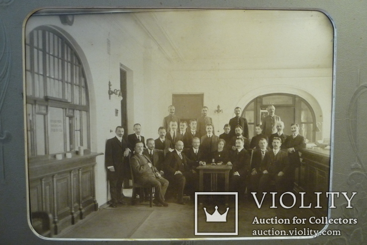 Большое фото Банкиров Сумского Орловского Банка 1913 год, фото №5