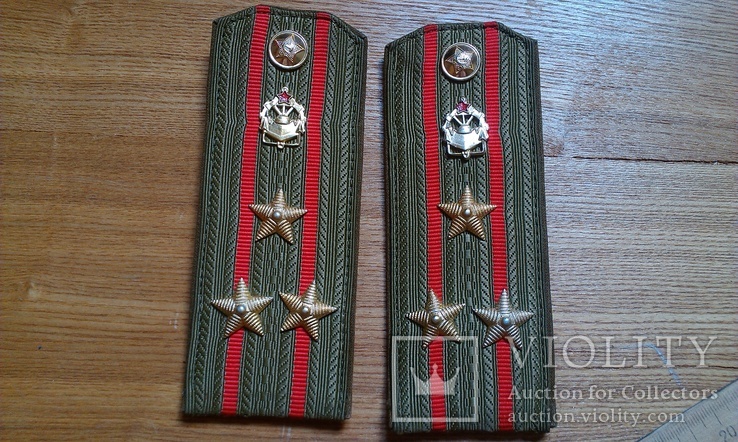 Погоны Полковника инженерных войск СССР