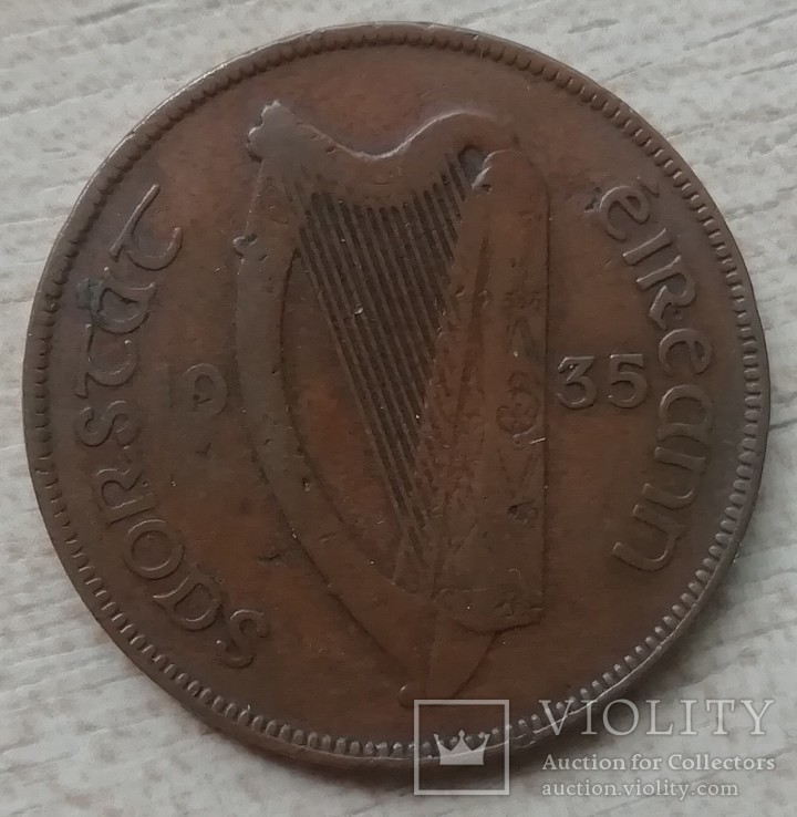 Ирландия 1 пенни, 1935 г.