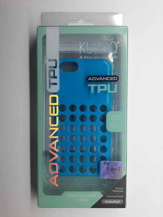 Чехол Kuboq Advanced TPU для iPhone 5c (blue), фото №3