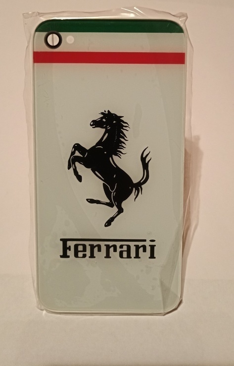 Задняя крышка на iPhone 4 (№4) Ferrari, numer zdjęcia 2