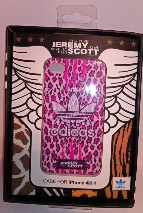 Чехол для iPhone 4/4s Jeremy Scott-Adidas, фото №2