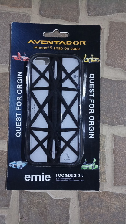 Чехол для iPhone 5/5s Aventador (black)