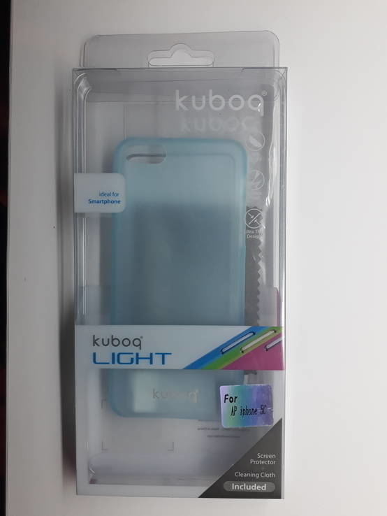 Чехол Kuboq Light для iPhone 5с (blue), фото №3