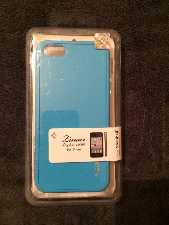 Чехол для iPhone 5/5s SGP case (blue), фото №3