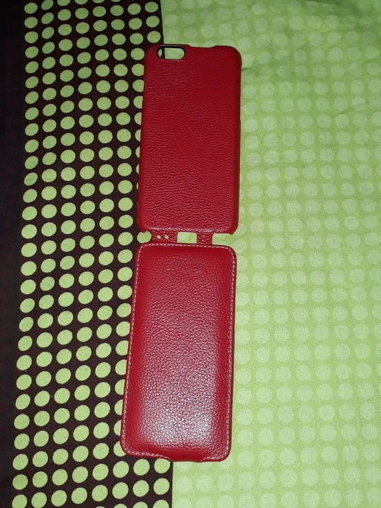 Кожаный чехол для iPhone 6 Melkco Jacka Cases (red), фото №7