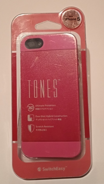 Чехол для iPhone 5/5s Tones (pink), numer zdjęcia 3