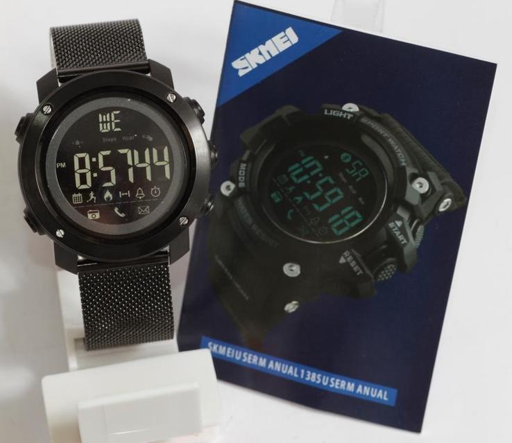 Спортивные смарт часы Skmei Smart watch 1255 (Bluetooth), фото №7