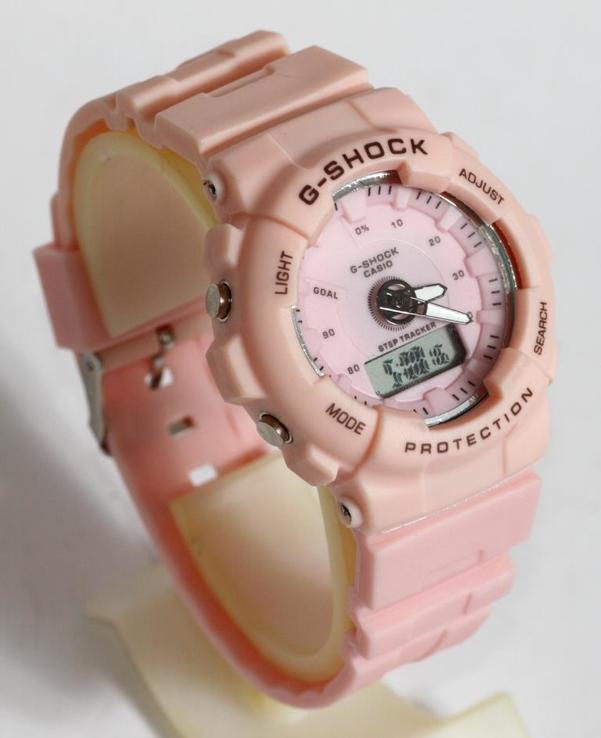 Часы наручные Casio GMA-S130-4A. Розовые, фото №3